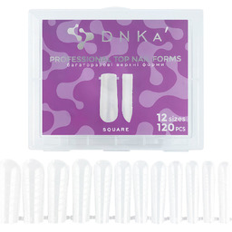 Szablon do przedłużania paznokci DNKa Reusable Upper Nail