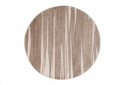 Dywan okrągły 3436A dark beige Sari 3UX