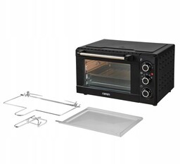 Mini piekarnik Raven EPI004X 1650W 20L Rożen Termoobieg