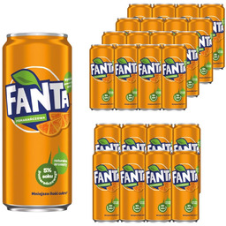 Fanta Pomarańczowa Napój gazowany 330 ml x 24