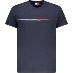 TOMMY HILFIGER MĘSKA KOSZULKA Z KRÓTKIM RĘKAWEM NIEBIESKA