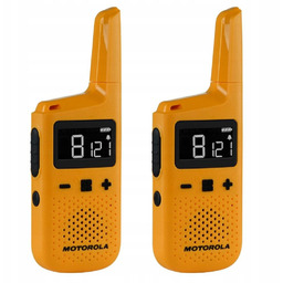 Zestaw Walkie Talkie Motorola T72 Uds 2szt pomarańczowy