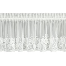 Eurofirany Zazdrostka 40x150 Nira kremowa liście gotowa