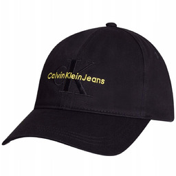 Calvin klein czapka z daszkiem monogram czarna