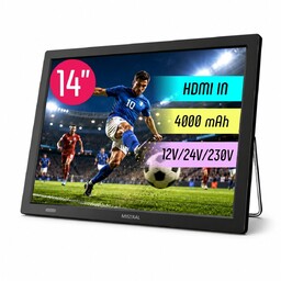 Telewizor przenośny TV 14'' Mistral DVB-T2 12V/24V/230V HDMI