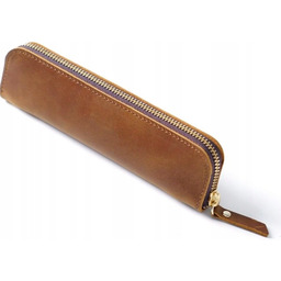 PIÓRNIK 20 X 5.5 CM SKÓRA ETUI SASZETKA