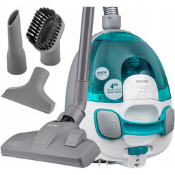 Odkurzacz Bezworkowy Tradycyjny Sencor Svc 511TQ 890W Filtr