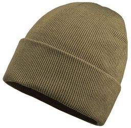 Ciemna Beżowa Zimowa Męska Czapka -EM Mens Accessories-