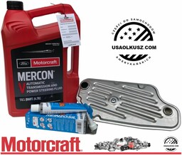 Syntetyczny olej Motorcraft MERCON V oraz filtr automatycznej