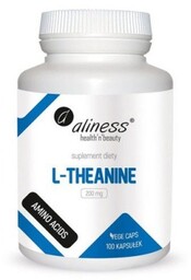 ALINESS L-Theanine 200mg, 100 kapsułek