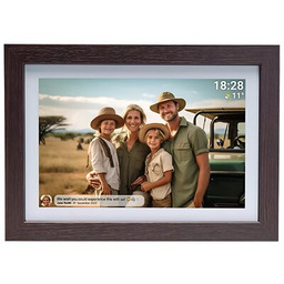 DENVER Ramka cyfrowa Frameo 10.1" 16GB Brązowy