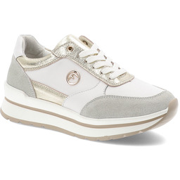 Filippo Białe Sneakersy Modne Obuwie Damskie