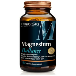 Doctor Life Magnesium Ballance: jabłczan magnezu + cytrynian