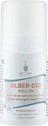Dezodorant z Mikrosrebrem, Roll-on INTENSIV Fresh No.32, BIOTURM