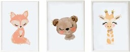 Crochetts Zestaw 3 ramek 33 x 43 x