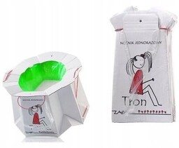 Tron Jednorazowy nocnik papierowy, biodegradowalny