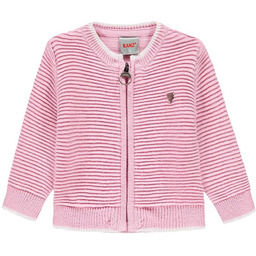 Niemowlęcy różowy sweterek marki Kanz r.62