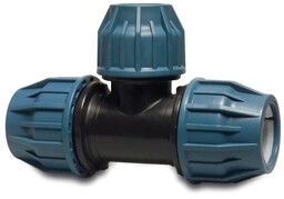 Trójnik redukcyjny PE 110-90-110 PN16 Elysee DVGW