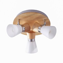 Lindby - Vivica 3 Lampa Sufitowa Round White/Light