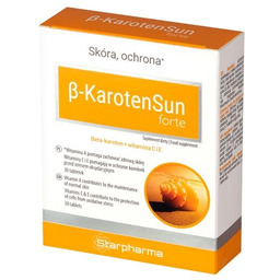 Beta Karoten Sun Forte, 30 tabl.