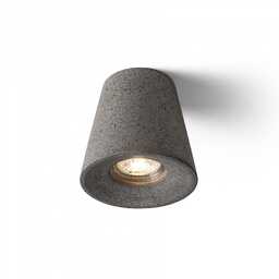 VOLCA lampa sufitowa beton/decor ciemny granit fi 11