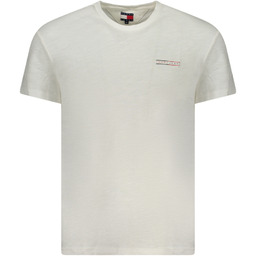 TOMMY HILFIGER KOSZULKA Z KRÓTKIM RĘKAWEM MĘSKA BIAŁA