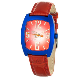 Zegarek CHRONOTECH CT2050L-05. Kwarcowy, Kolor czerwony. Kobieta.