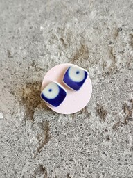 Pakamera Kolczyki ceramiczne Bolesławiec