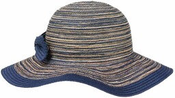 Kapelusz Floppy Amina Stripes by Lipodo, ciemnoniebieski, One