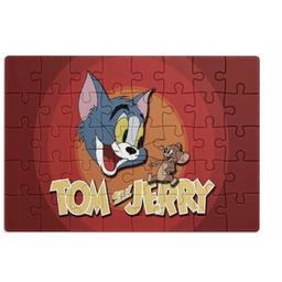 PUZZLE TOM I JERRY MYSZKA KOT A3 252