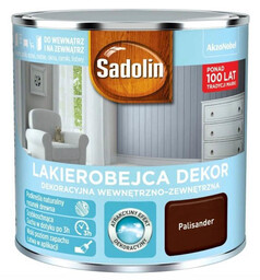 Lakierobejca Dekor 2,5L Palisander Sadolin