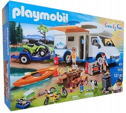 Playmobil 9318 Family Fun Kamper Zestaw Kempingowy