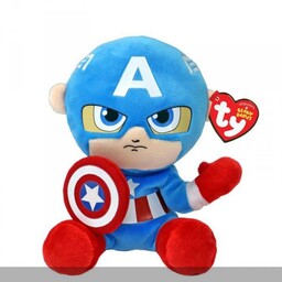 Ty Beanie Babies Kapitan Ameryka 15 cm