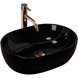 Rea Umywalka nablatowa Rea Amelia Black czarna