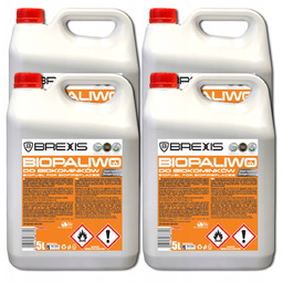 Biopaliwo do kominków Brexis 20L Zestaw 4szt x
