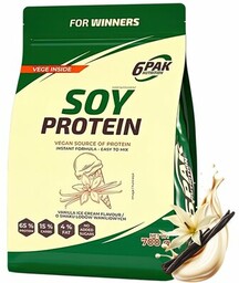 6PAK Odżywka białkowa Soy protein Lody waniliowe (700