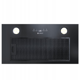 Okap do zabudowy Globalo Laizeno 60.2 Black Czarny