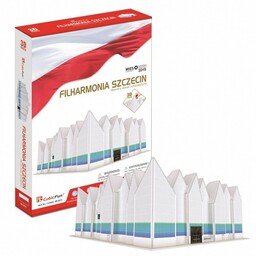 Cubic Fun, puzzle 3D Filharmonia Szczecińska