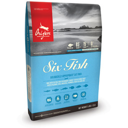 ORIJEN Six Fish cat 5,4kg + Advantage -