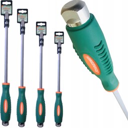 Jonnesway Wkrętak ślusarski płaski do pobijania Zestaw XL