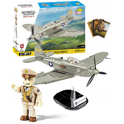 COBI-5746-HC Wwii-bell P-39D Airacobra White P360K