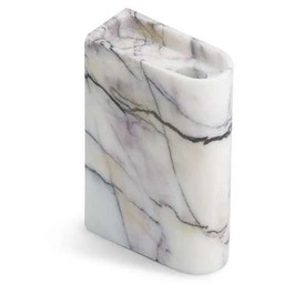 Northern - Monolith Świecznik Medium Mixed White Marble