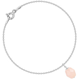 Srebrna bransoletka awenturyn naturalny