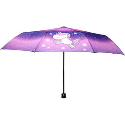 p:os Parasol jednorożec dla dzieci, wiatroszczelny, kieszonkowy,