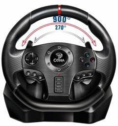 COBRA Kierownica Rally GT900 (PC/PS3/PS4/XBOX 360/XBOX ONE/SWITCH)