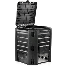 Kompostownik 400L Czarny Poprawiony Model