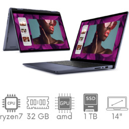 2w1 DELL Inspiron 7445 Ryzen 7 8840HS 32