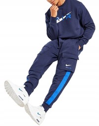 SPODNIE DRESOWE NIKE AIR MĘSKIE BAWEŁNA BOJÓWKI DD7369