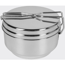 Menażka Helikon 3-częściowa Stal Nierdzewna (ME-MEN-SS-15)