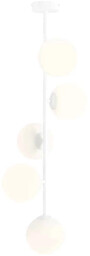 Plafon lampa nowoczesna sufitowa kule LIBRA 5 WHITE
